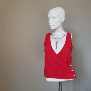 ❤💋VINTAGE 80s RED HOT TANK💋❤